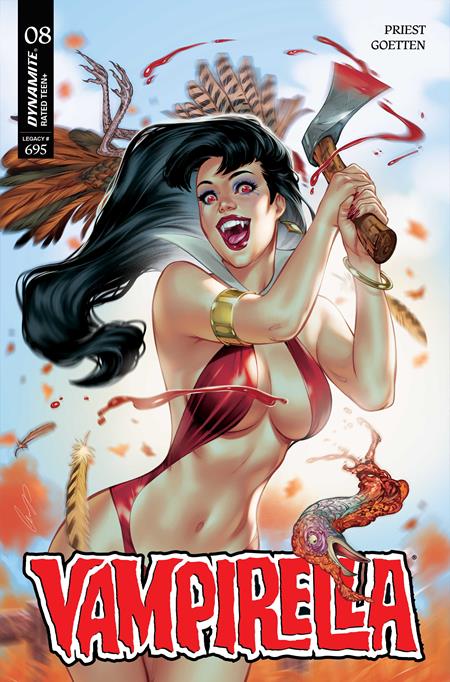 VAMPIRELLA (2026) #8 CVR D ELIAS CHATZOUDIS VAR — Cover