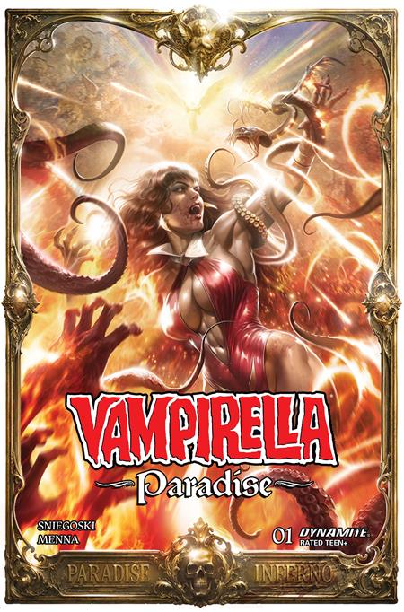 VAMPIRELLA PARADISE #1 CVR A FRANCESCO MATTINA VAR — Cover