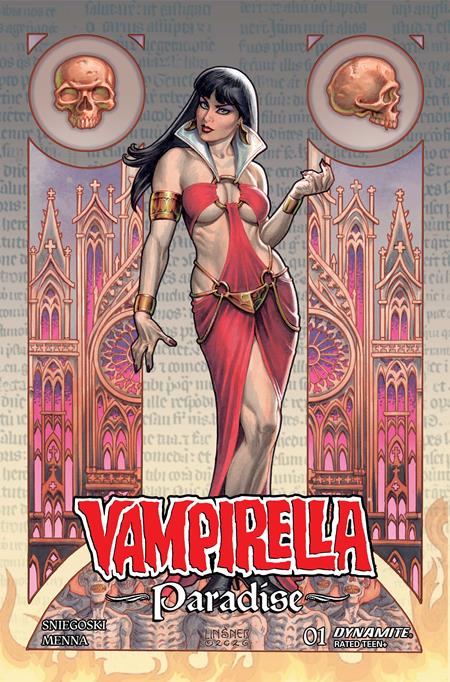 VAMPIRELLA PARADISE #1 CVR B JOSEPH MICHAEL LINSNER VAR — Cover