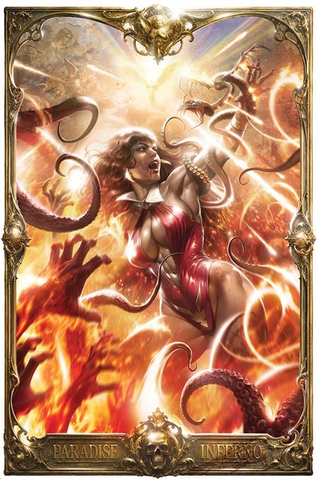 VAMPIRELLA PARADISE #1 CVR F FRANCESCO MATTINA FOIL VIRGIN VAR — Cover