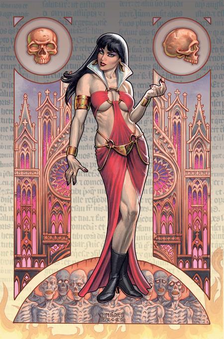 VAMPIRELLA PARADISE #1 CVR I JOSEPH MICHAEL LINSNER LTD VIRGIN VAR — Cover