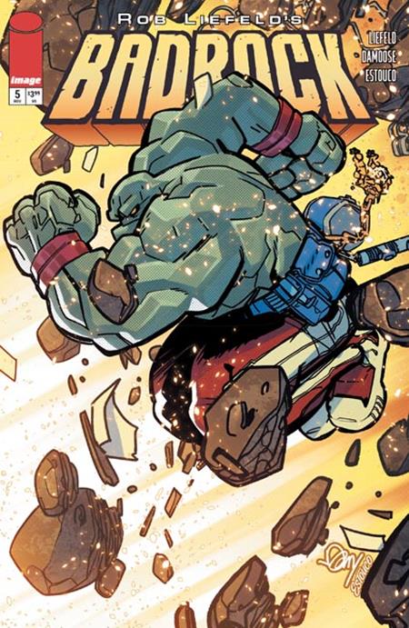 BADROCK #5 CVR A SETH DAMOOSE — Cover