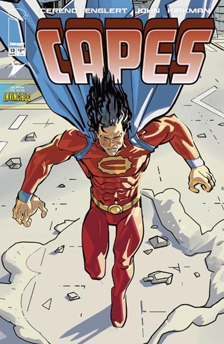 INVINCIBLE UNIVERSE CAPES #13 CVR B CONOR HUGHES VAR — Cover