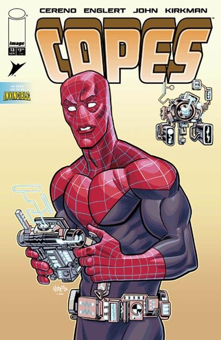 INVINCIBLE UNIVERSE CAPES #13 CVR C NATE BELLEGARDE & JOHN VAR — Cover