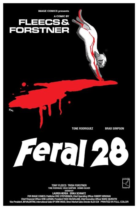 FERAL #28 CVR B TONY FLEECS & TRISH FORSTNER SUSPIRIA HOMAGE VAR — Cover