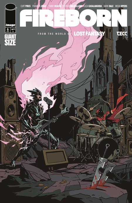 FIREBORN #6 CVR E EMMANUEL GERVASONI CARDSTOCK CONCERT VAR — Cover