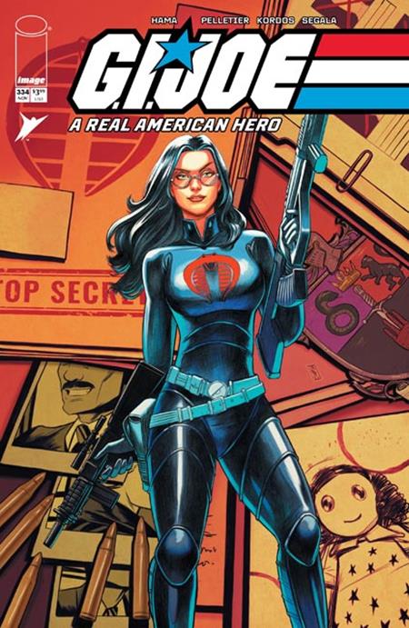 GI JOE A REAL AMERICAN HERO #334 CVR C NIMIT MALAVIA SECRET DOSSIER VAR — Cover