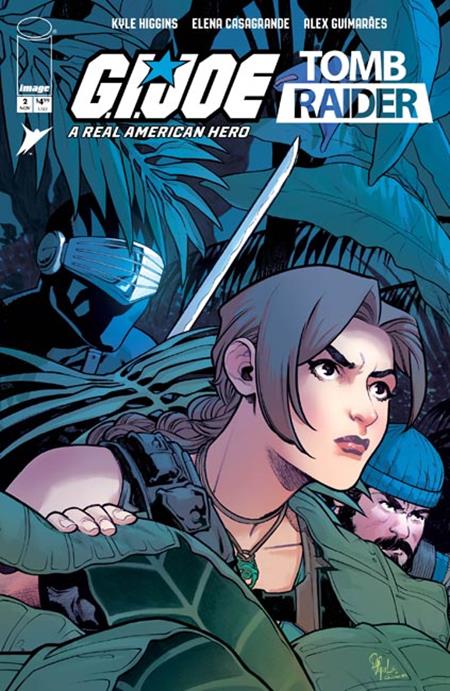 GI JOE A REAL AMERICAN HERO TOMB RAIDER #2 (OF 5) CVR A ELENA CASAGRANDE & ALEX GUIMARAES — Cover