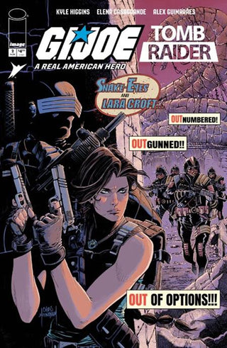 GI JOE A REAL AMERICAN HERO TOMB RAIDER #2 (OF 5) CVR D INC 1:25 CHRIS MOONEYHAM VINTAGE JOE VAR