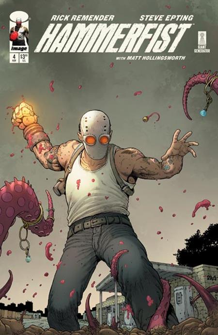 HAMMERFIST #4 CVR B ANDRE LIMA ARAUJO VAR (MR) — Cover