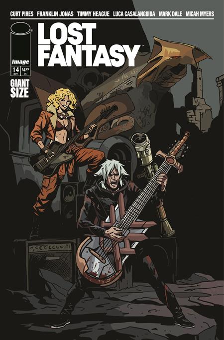 LOST FANTASY #14 CVR C EMMANUEL GERVASONI CARDSTOCK CONCERT VAR — Cover