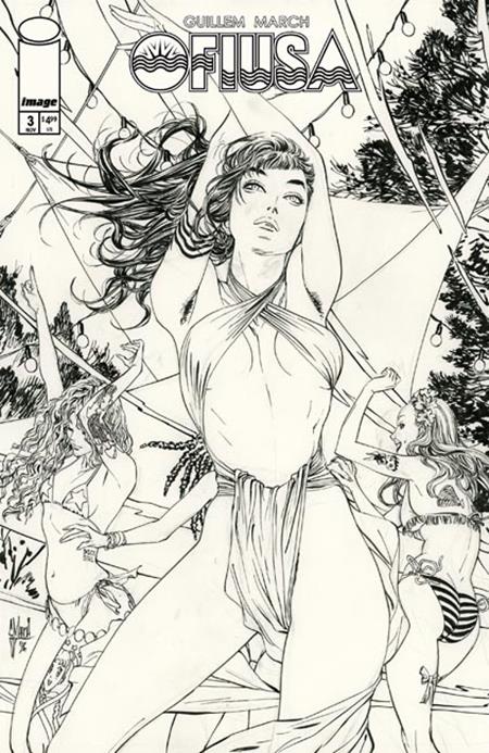 OFIUSA #3 (OF 6) CVR D INC 1:25 GUILLEM MARCH RAW ART VAR (MR) — Cover