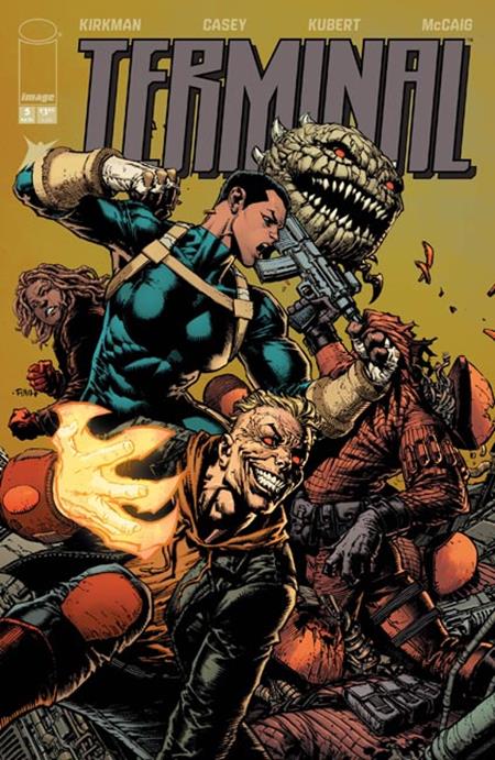 TERMINAL #5 CVR B DAVID FINCH & DAVE MCCAIG VAR (MR) — Cover