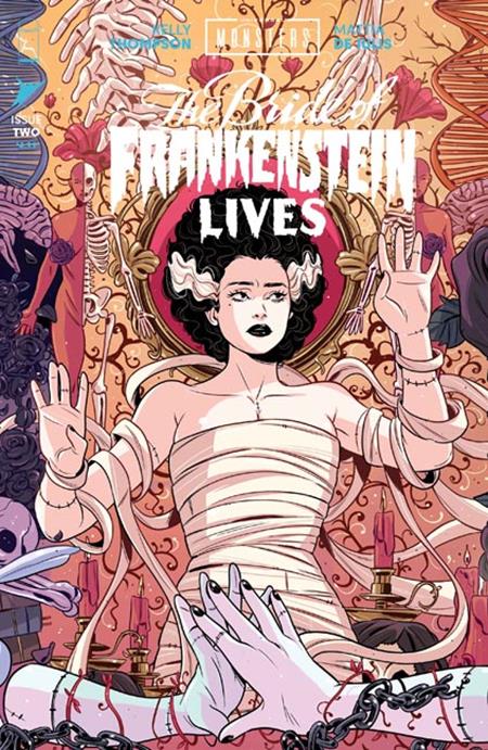 UNIVERSAL MONSTERS THE BRIDE OF FRANKENSTEIN LIVES #2 (OF 4) CVR C LUANA VECCHIO CONNECTING VAR — Cover