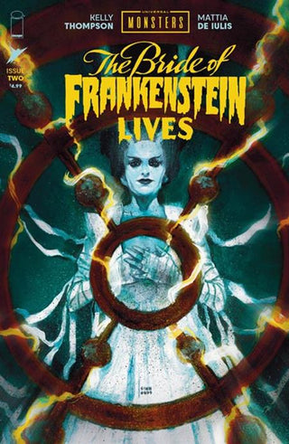 UNIVERSAL MONSTERS THE BRIDE OF FRANKENSTEIN LIVES #2 (OF 4) CVR F INC 1:75 MARTIN SIMMONDS VAR