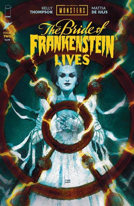 UNIVERSAL MONSTERS THE BRIDE OF FRANKENSTEIN LIVES #2 (OF 4) CVR F INC 1:75 MARTIN SIMMONDS VAR — Cover