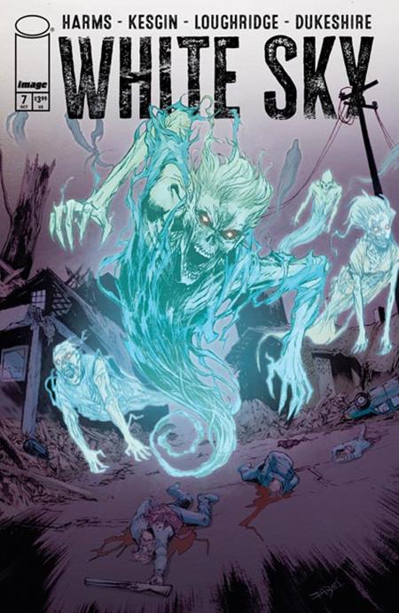 WHITE SKY #7 CVR C CHRISTIAN DIBARI & LEE LOUGHRIDGE VAR (MR) — Cover