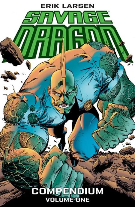 SAVAGE DRAGON COMPENDIUM TP VOL 01 DIRECT MARKET EXCLUSIVE ERIK LARSEN CVR (MR) — Cover