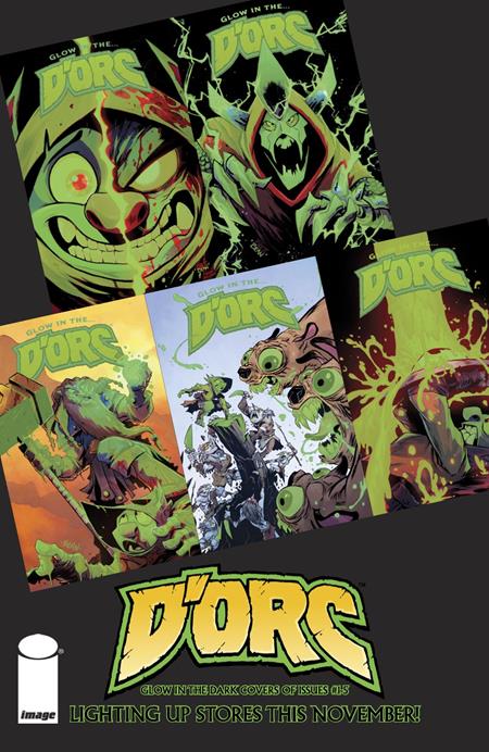 DORC #1-5 GLOW IN THE DORC VARIANT BUNDLE — Cover