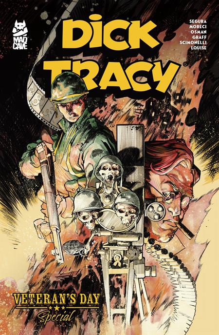 DICK TRACY VETERANS DAY SPECIAL (ONE SHOT) CVR B FRANCESCO SCIMONELLI VAR — Cover