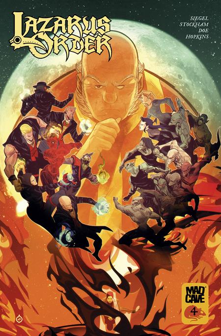 LAZARUS ORDER #4 (OF 8) CVR A JUAN DOE — Cover