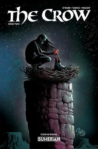 CROW FLESH AND BLOOD #2 CVR B DANIEL BAYLISS VAR (MR)
