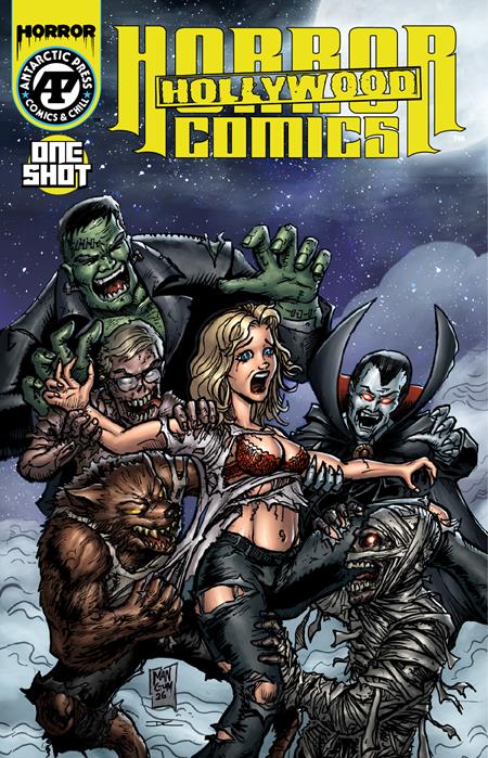 HORROR COMICS HOLLYWOOD (ONE SHOT) CVR B GABRIEL MANGUM VAR — Cover