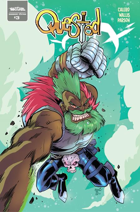 QUESTED #3 (OF 3) CVR B MICHAEL CALERO HOMAGE VAR — Cover