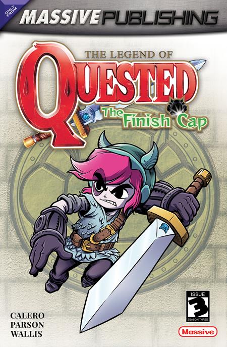 QUESTED #3 (OF 3) CVR C TREVOR RICHARDSON VIDEO GAME HOMAGE VAR — Cover