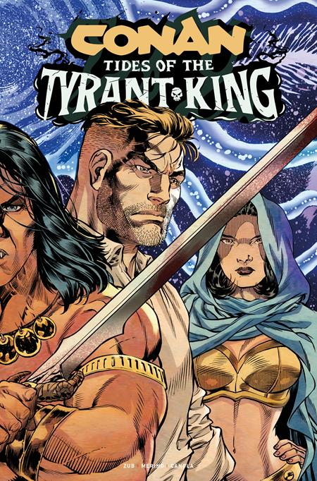 CONAN THE BARBARIAN TIDES OF THE TYRANT KING #3 (OF 4) CVR B JESUS MERINO CONNECTING VAR (MR) — Cover