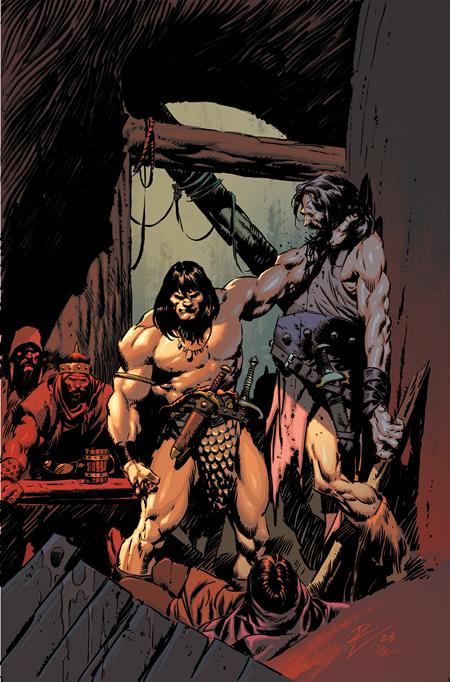 CONAN THE BARBARIAN #37 CVR G ROBERTO DE LA TORRE VIRGIN CARDSTOCK VAR (MR) — Cover