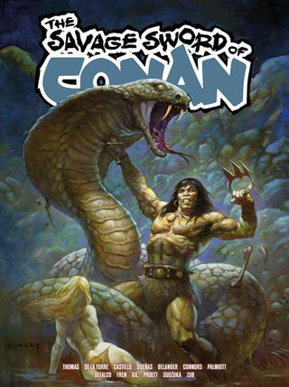 SAVAGE SWORD OF CONAN TP VOL 05 DIRECT MARKET EDITION ALEX HORLEY CVR (MR)