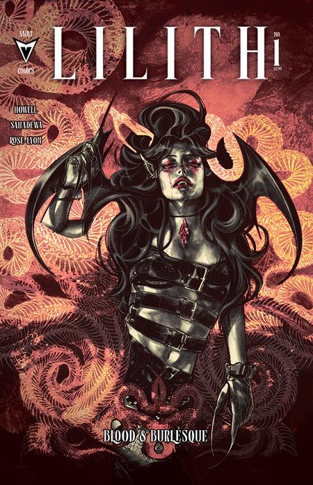 LILITH BLOOD AND BURLESQUE #1 (OF 5) 2ND PTG CVR B INC 1:1 (10) SERENA BELL VAR (MR) — Cover