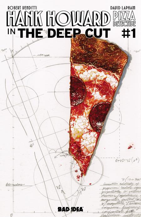 HANK HOWARD PIZZA DETECTIVE THE DEEP CUT #1 (ONE SHOT) CVR B PIZZA BY RYAN SOOK VAR — Cover