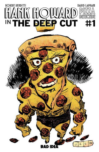 HANK HOWARD PIZZA DETECTIVE THE DEEP CUT #1 (ONE SHOT) CVR C PIZZA BY JESSE LONERGAN VAR
