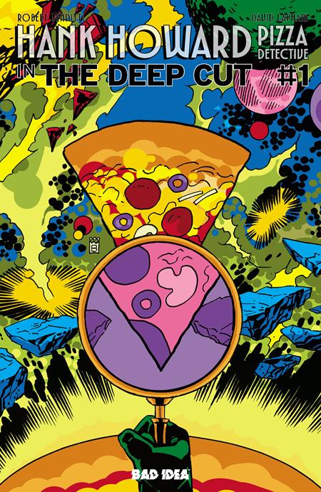 HANK HOWARD PIZZA DETECTIVE THE DEEP CUT #1 (ONE SHOT) CVR E PIZZA BY MARK BUCKINGHAM VAR — Cover