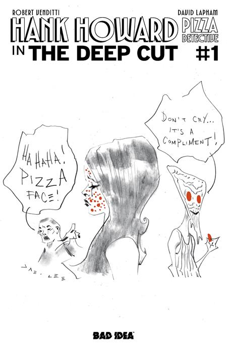 HANK HOWARD PIZZA DETECTIVE THE DEEP CUT #1 (ONE SHOT) CVR G INC 1:20 PIZZA BY JAE LEE VAR — Cover