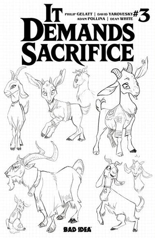IT DEMANDS SACRIFICE #3 (OF 4) CVR C ADAM POLLINA DESIGN VAR