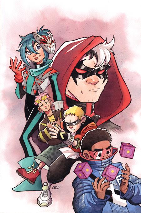 TEEN TITANS #4 CVR C CHRISSIE ZULLO-UMINGA CARD STOCK VAR — Cover