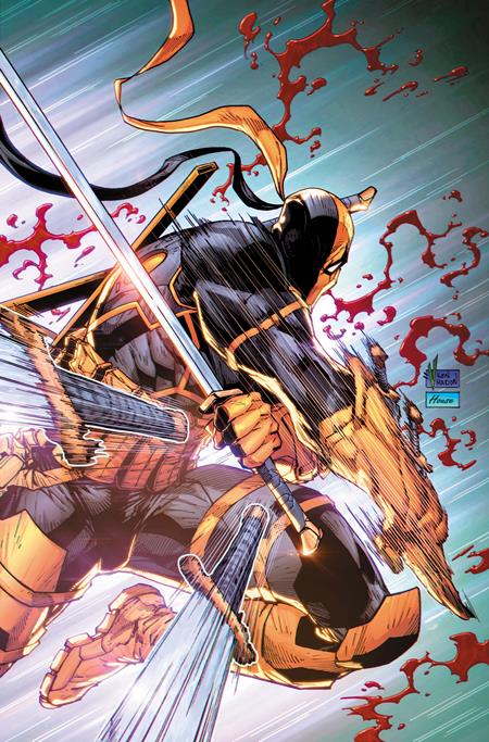DEATHSTROKE THE TERMINATOR #10 CVR C V KEN MARION CARD STOCK VAR — Cover