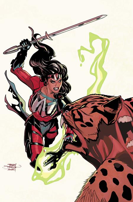 ABSOLUTE WONDER WOMAN #27 CVR B TERRY DODSON & RACHEL DODSON CARD STOCK VAR — Cover