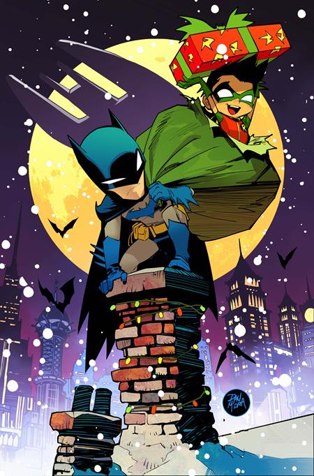 BATMAN #16 CVR F DAN MORA HOLIDAY CARD STOCK VAR — Cover