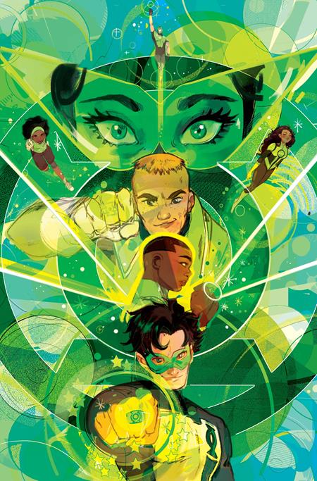 GREEN LANTERN CORPS #23 CVR B NICOLETTA BALDARI CARD STOCK VAR (GREEN LANTERN FIRST LIGHT) — Cover
