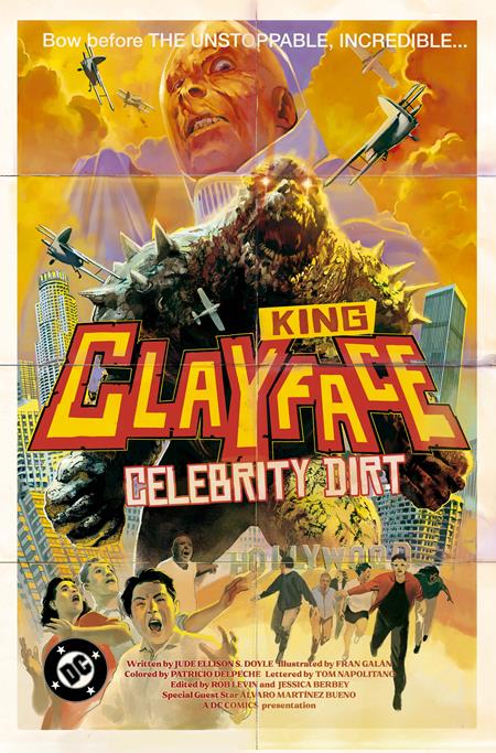 CLAYFACE CELEBRITY DIRT #6 (OF 6) CVR C ALVARO MARTINEZ BUENO CARD STOCK VAR — Cover