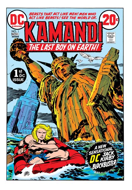 KAMANDI #1 FACSIMILE EDITION CVR A JACK KIRBY — Cover