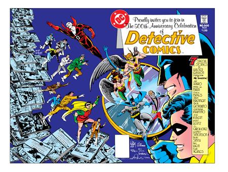 DETECTIVE COMICS #500 FACSIMILE EDITION CVR A ARTIST JAM — Cover