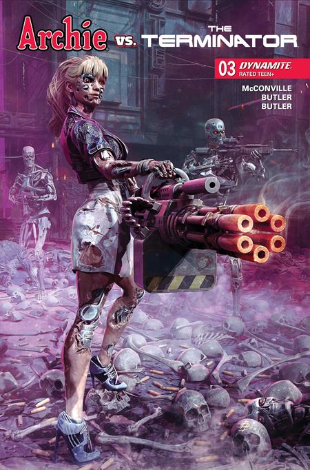 ARCHIE VS THE TERMINATOR #3 CVR B BJORN BARENDS VAR — Cover