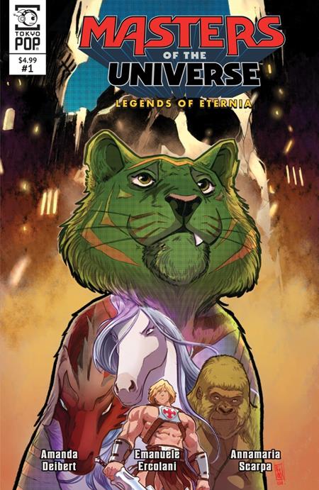 DF MASTERS OF THE UNIVERSE LEGENDS OF ETERNIA #1 SIGNED BY AMANDA DEIBERT — Cover