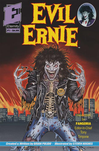 EVIL ERNIE #1 35TH ANNIVERSARY FACSIMILE EDITION CVR A ERIC MACHE VAR