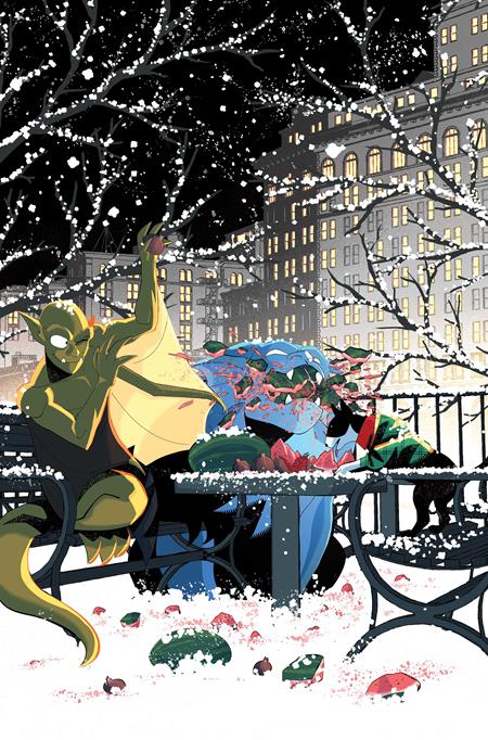GARGOYLES WINTER SPECIAL 2026 #1 (ONE SHOT) CVR H INC 1:15 GEORGE KAMBADAIS VIRGIN VAR — Cover